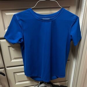 lululemon athletica Royal Blue Short Sleeve Tee